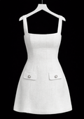 BabyBoo Bessie Mini Dress- Ivory